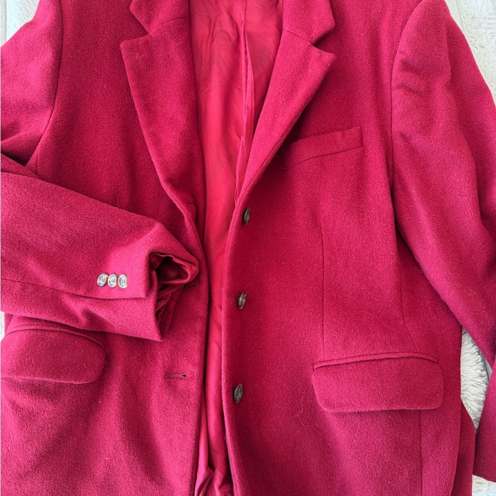 Vintage L.L. Bean Deep Red Jacket